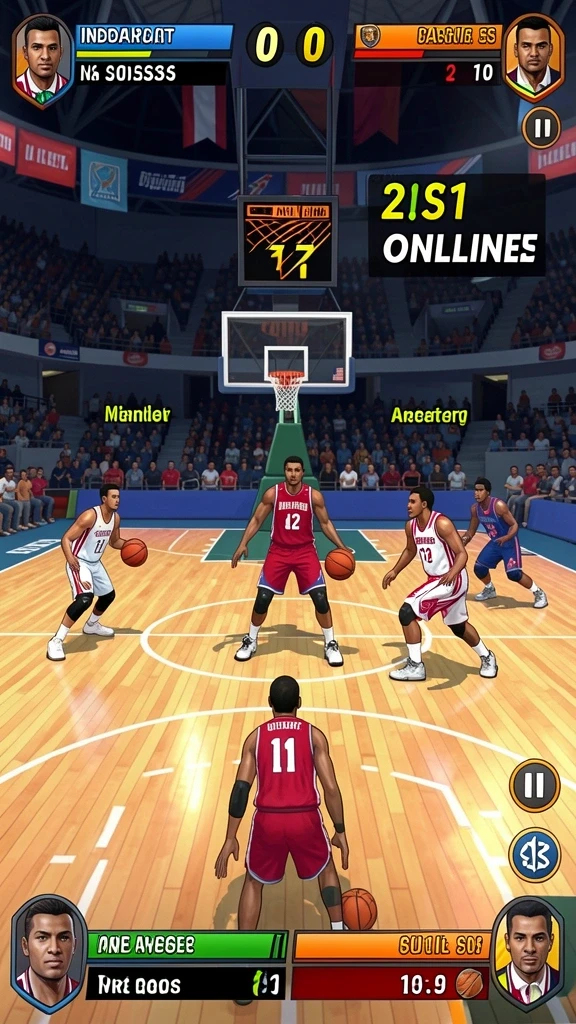 Interaksi multiplayer antara pemain di dalam game.