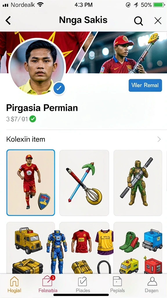 Tampilan awal yang memukau dan penuh warna.