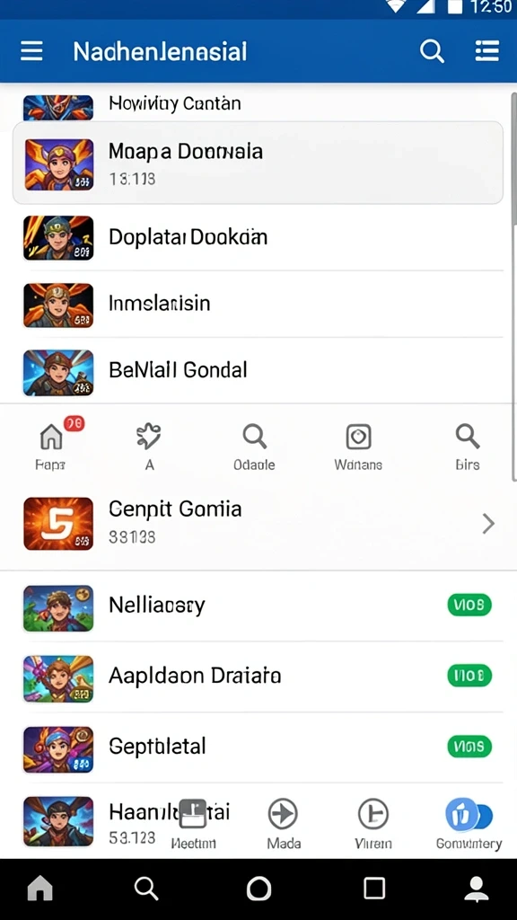 Tampilan antarmuka yang mudah dinavigasi.