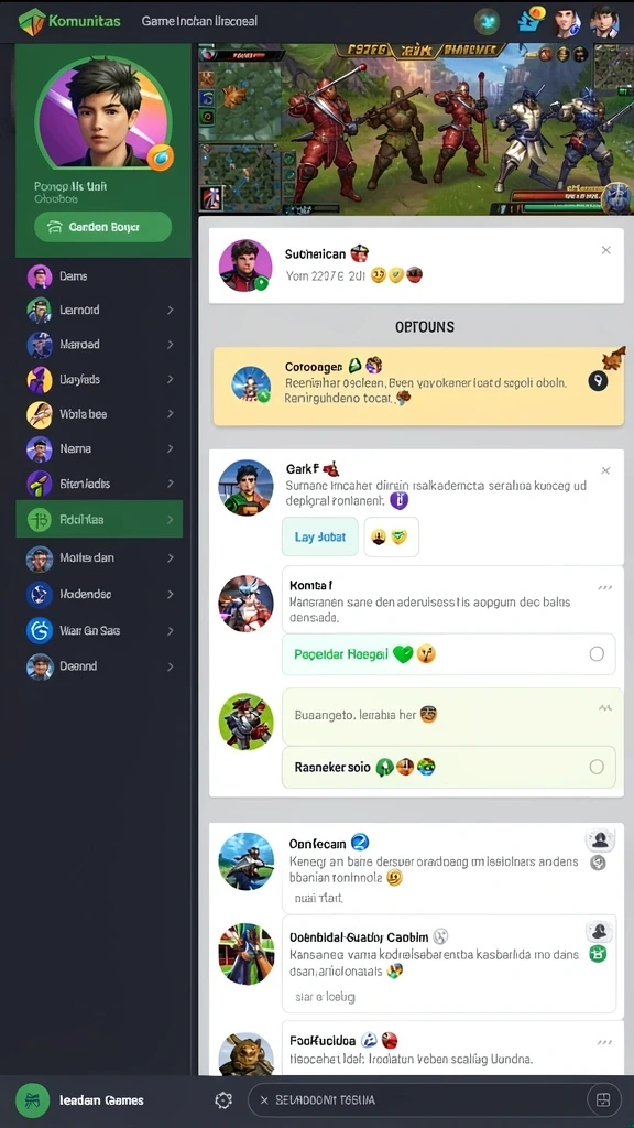 Karakter dengan desain unik yang siap dimainkan.