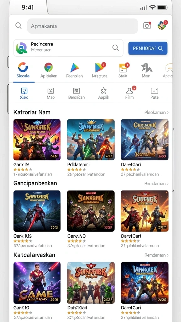 Screenshot dari salah satu level menantang di AIFA66.