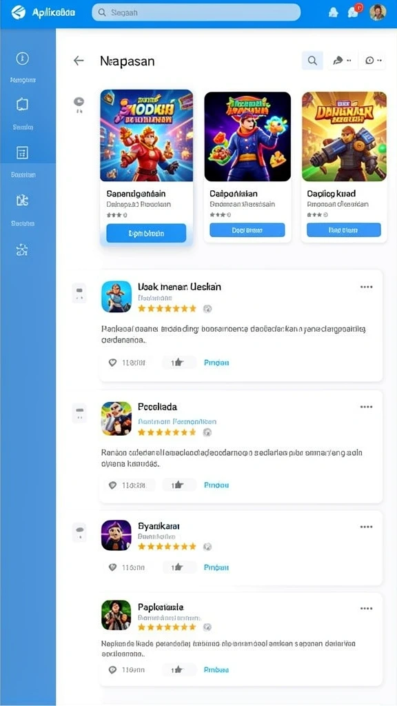 Screenshot mode permainan baru yang diperkenalkan.