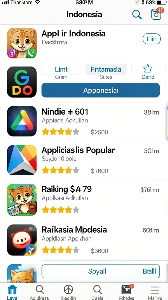Tampilan antarmuka yang modern dan ramah pengguna.
