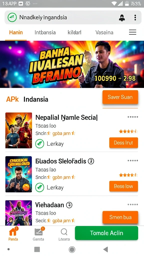 Beragam pilihan karakter yang dapat dipilih dan disesuaikan.