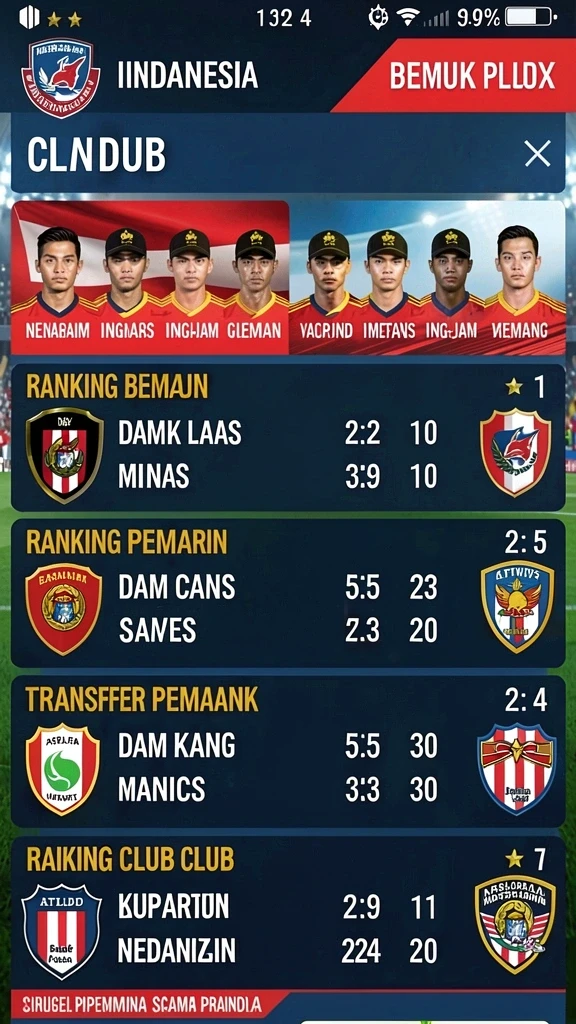 Tampilan antarmuka yang menarik dan mudah dinavigasi.
