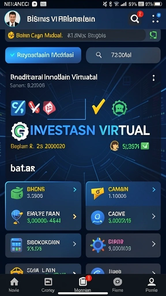 Tampilan grafis yang menarik di CALO288.