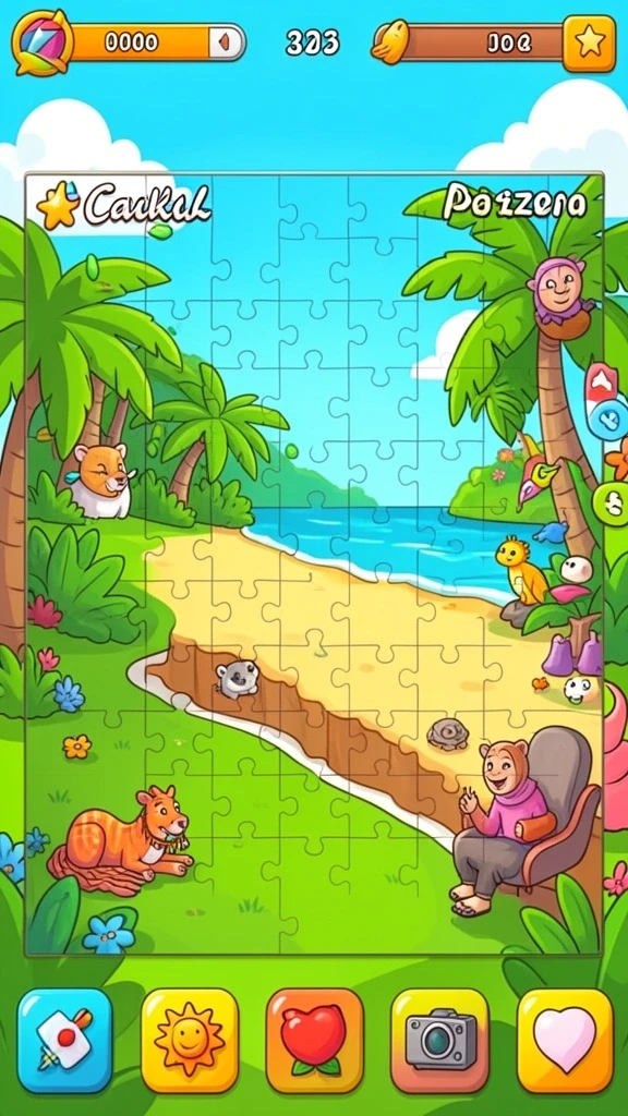Gameplay yang seru dengan tantangan yang beragam.
