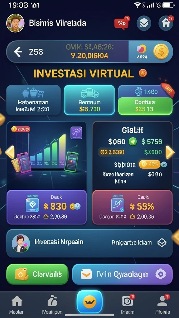 Gameplay yang seru dan penuh tantangan.