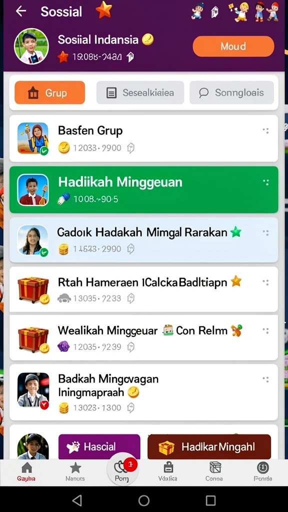 Fitur bonus menarik untuk meningkatkan peluang menang.