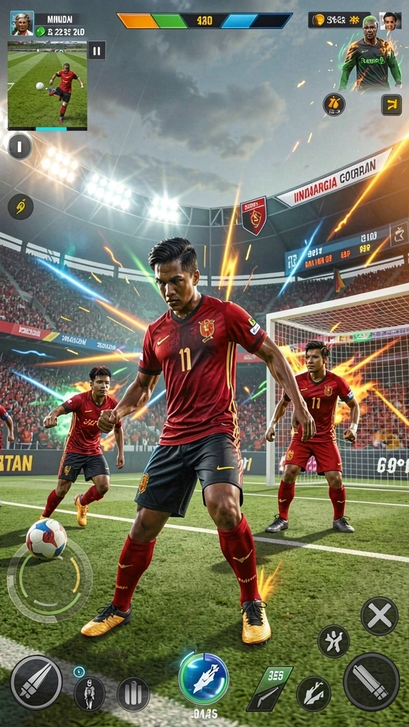 Fitur kustomisasi karakter yang menarik.