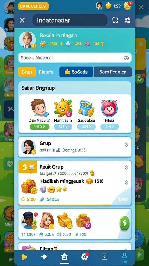 Grafis yang memukau dan warna yang cerah.