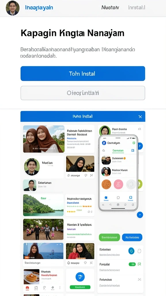 Tampilan antarmuka yang menarik dan user-friendly.