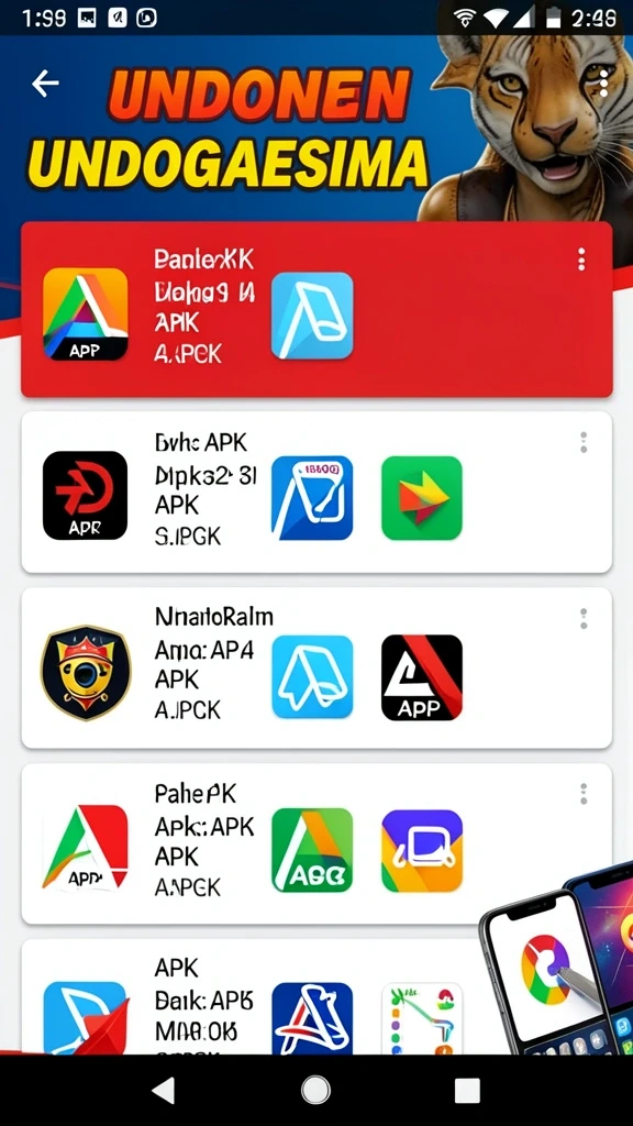Tampilan antarmuka yang intuitif dan menarik.