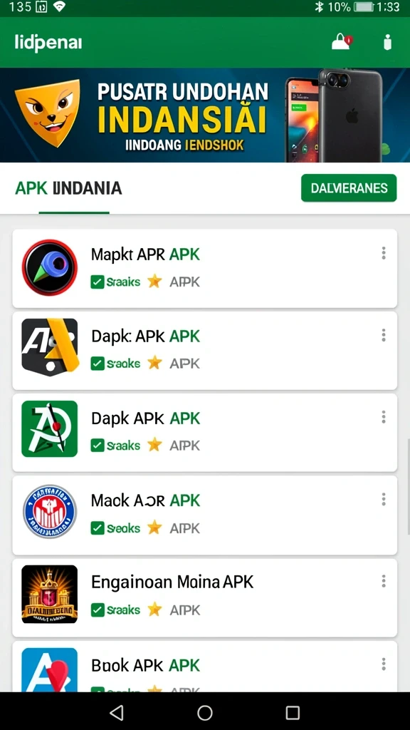 Menampilkan karakter unik yang bisa dimainkan.