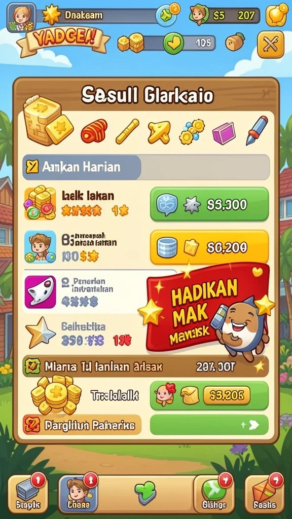 Mode permainan baru yang memperkaya pengalaman bermain.