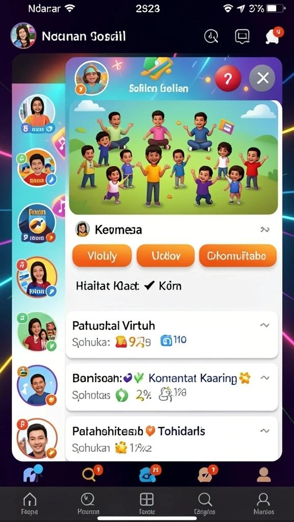 Tangkapan layar menunjukkan aksi seru dalam LOS303.