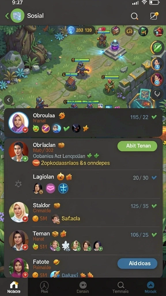 Fitur mode multiplayer yang seru.