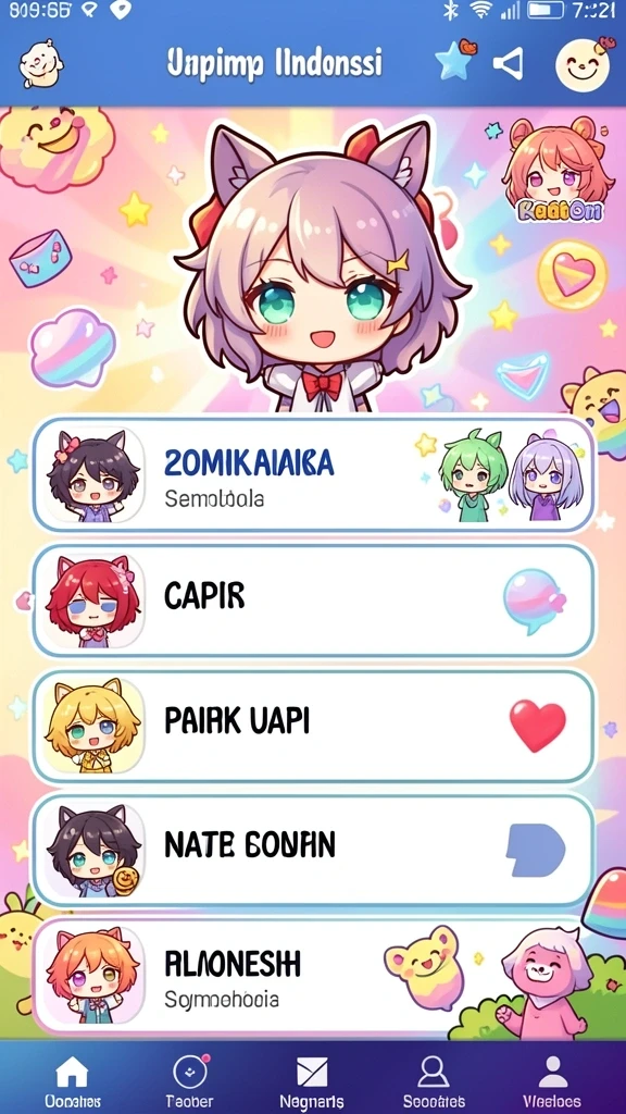 Tangkapan layar menunjukkan mode multiplayer yang seru di MKWIN666.