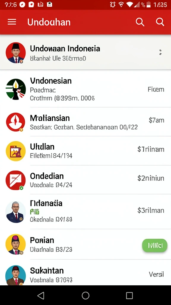 Tampilan antarmuka pengguna yang intuitif.