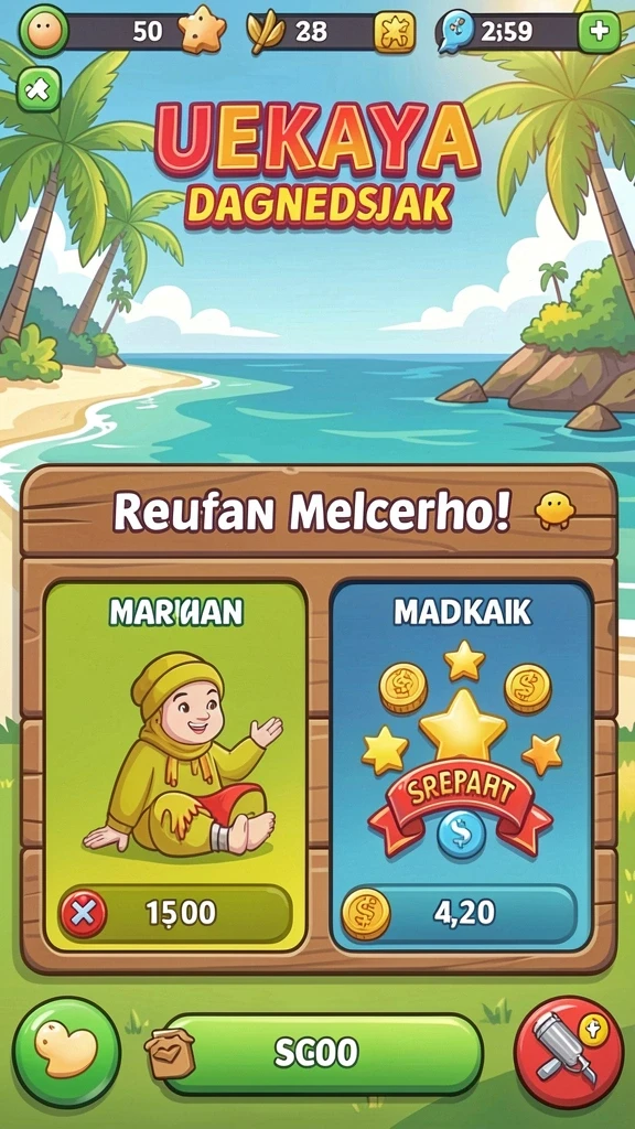 Tampilan antarmuka yang menarik dan mudah digunakan.