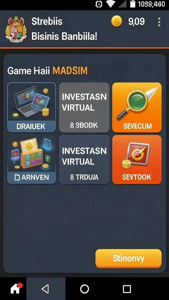 Tampilan antarmuka yang ramah dan menarik.