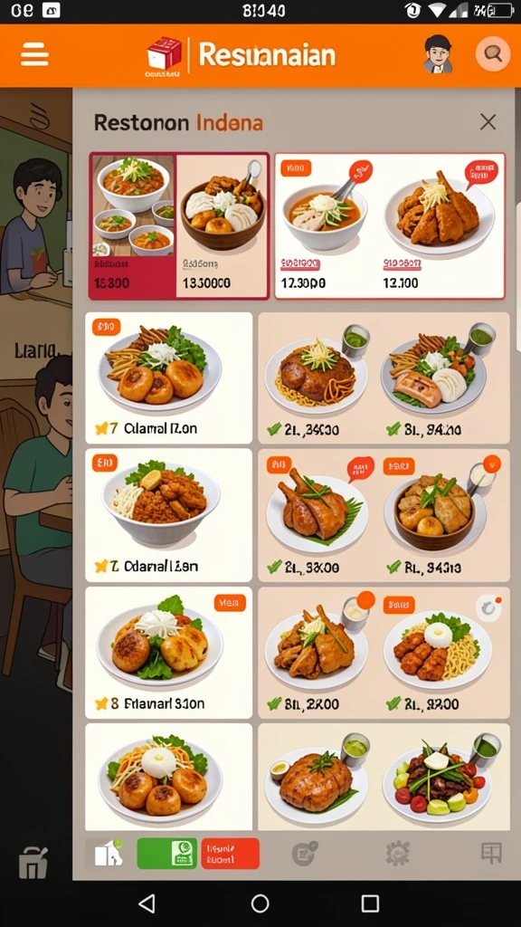 Karakter-karakter yang bervariasi dan menarik.