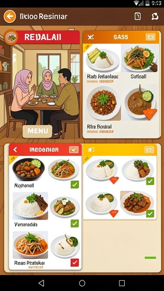 Tangkapan layar menunjukkan karakter utama menjelajahi hutan mistis.