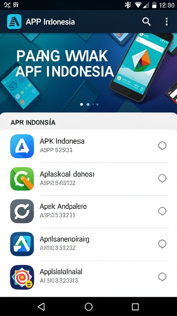 Tampilan awal yang menarik dan mudah dipahami.