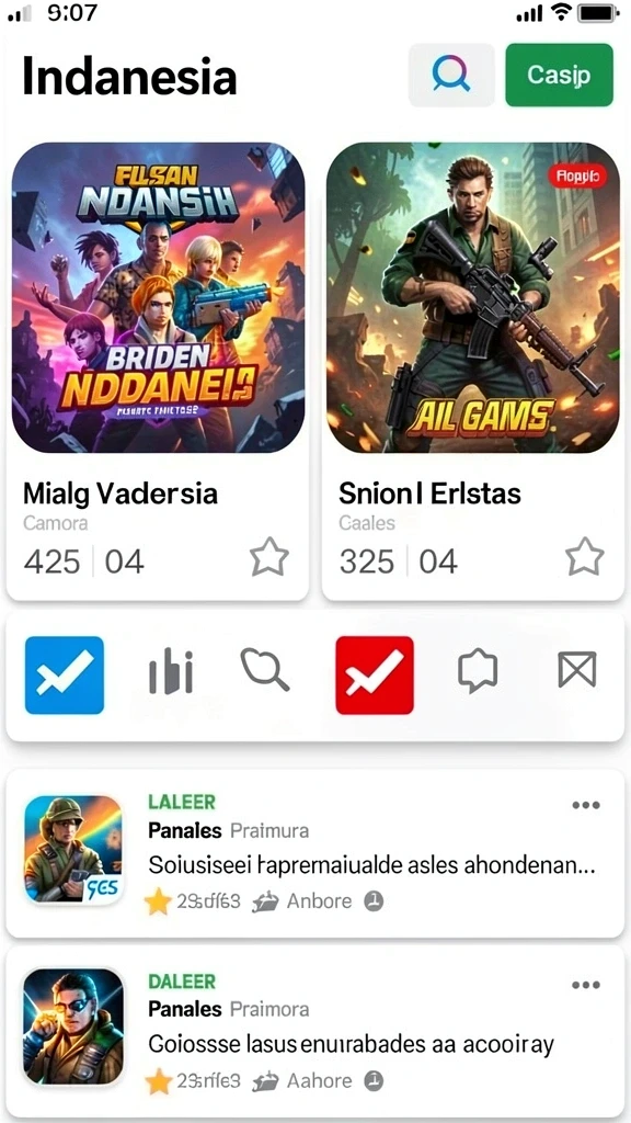 Tampilan antarmuka yang menarik dan mudah digunakan.