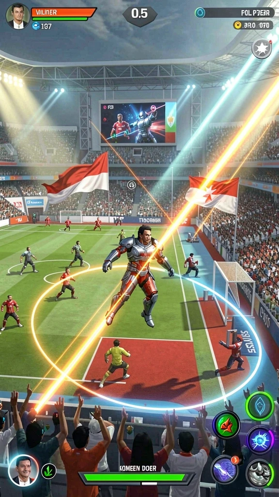 Tampilan utama yang menarik dan mudah dinavigasi.