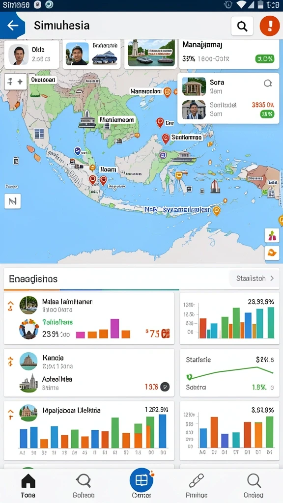 Tampilan antarmuka SP666 yang menarik.