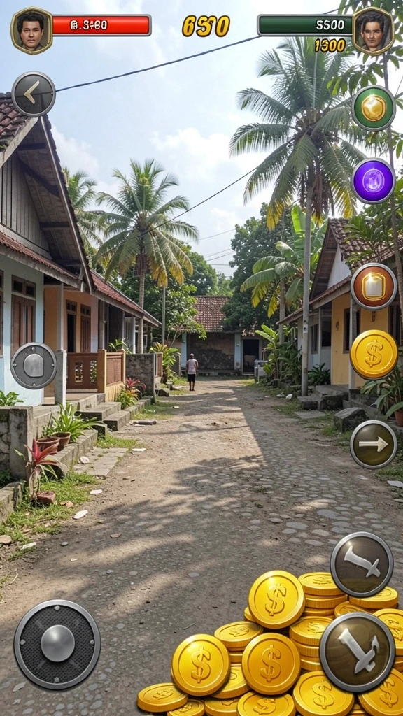 Tampilan antarmuka yang sederhana dan menarik.