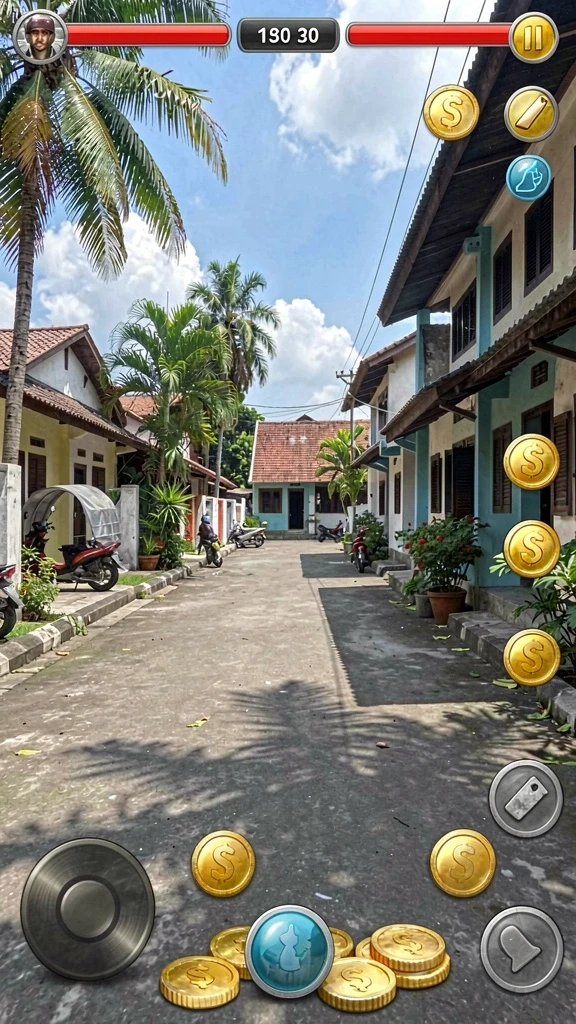 Tampilan antarmuka utama yang menarik dan mudah dinavigasi.