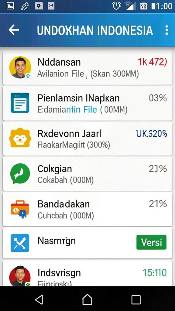 Tampilan awal yang memukau dengan banyak karakter pilihan.