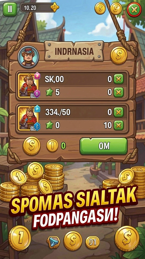 Screenshot menunjukkan antarmuka pengguna yang menarik.