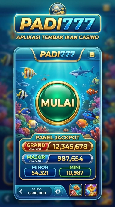 padi777 — layar beranda